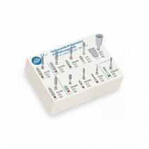 Kit 10 Fresas Diamante FG Preparación Cerámica con Punta Guiada