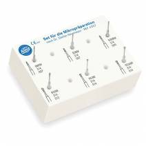 Kit Micropreparación Cavidades 6 Fresas Diamantadas FG