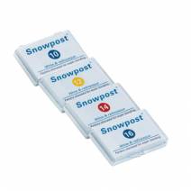 Snowpost Postes Blancos de Fibra Reforzada Reposición 10 Unidades Abrasive Technology