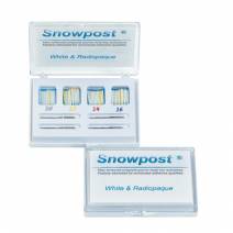 Snowpost Kit Intro Postes Blancos 20u. con Taladros Abrasive Technology