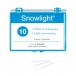 Snowlight Postes Blancos de Fibra Reforzada Reposición 10 Uds