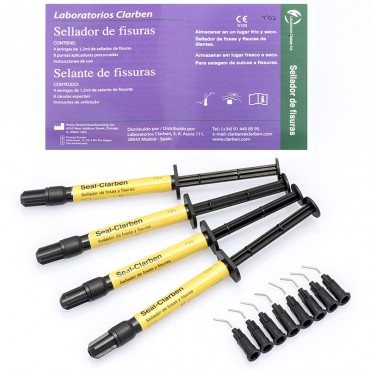 Sellador de Fisuras 4x1,2ml. Sellador de Fisuras 4x1,2ml.