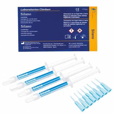 Silano Agente Adhesivo Fortalecedor 4 Jeringas 1,2ml + 8 Cánulas Silano Agente Adhesivo Fortalecedor 4 Jeringas 1,2ml + 8 Cánulas