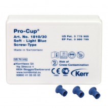 Pro-Cup Copas Profilaxis CON Rosca Blanda Goma Sin Látex Kerr Hawe