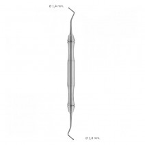 Obturador Doble Condensador Redondo 1,4mm y 1,8mm Liquid Steel Carl Martin