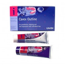 Cavex Outline Pasta de Impresión Sin Eugenol 2 Tubos 140gr + 65gr.