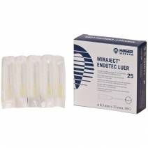 Agujas Miraject Endotec Luer 25mm Caja 25 uds.