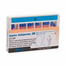 Gutapercha Alpha Conicidad .06 Caja 60 unidades