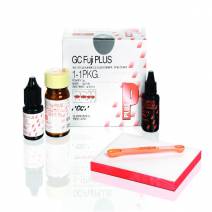 Fuji Plus 1-1PKG A3 Cemento Ionómero Polvo 15g+ Líquido 7ml+ Acondicionador