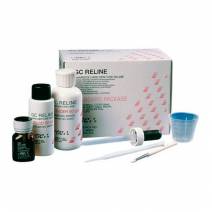 Reline Rebase Duro Kit Estándar Polvo 80gr + Líquido 50ml.
