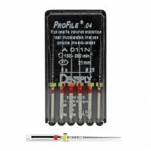 Limas Profile Conicidad .04 Ni-Ti 21mm 6 uds