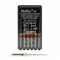 Limas Profile Conicidad .04 Ni-Ti 25mm 6 uds