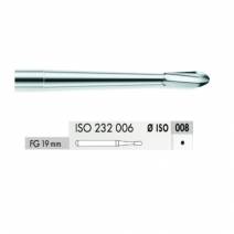 Fresa Pera Amalgama FG 19mm 008 Carburo 5 unidades