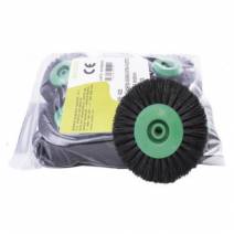 Cepillo Pulidor Cerda Extra Fuerte Recto Negra 24 uds