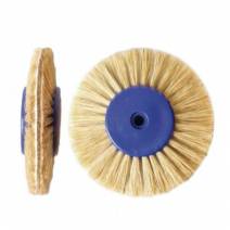 Cepillo Pulidor Cerda Suave Blanca y Paño Convergente 6 uds