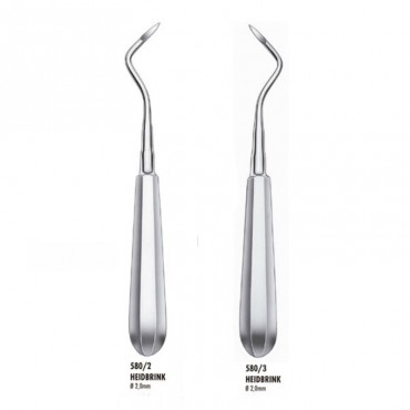 Botador Heidbrink Curvo con Punta 0,2mm. Botador Heidbrink Curvo con Punta 0,2mm.