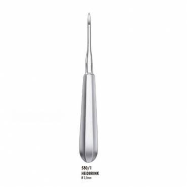 Botador Heidbrink Fragmentos Recto con Punta 0,2mm. Botador Heidbrink Fragmentos Recto con Punta 0,2mm.