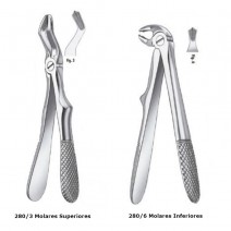 Fórceps Klein Niño Molar Superior o Inferior