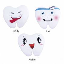 Cojín Molar Peluche Mollie, Endy o Uri