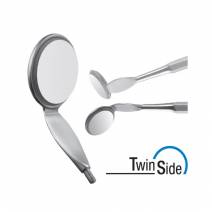 Espejo de Rodio TwinSide n. 4 Plano Small Screw Caja 6 uds