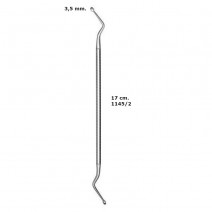 Cureta Hemingway Doble 3,5 mm 17 cm.