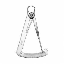 Iwanson Calibrador para Metal 10 cm Laboratorio