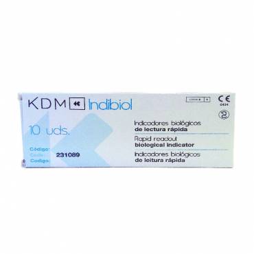 Indibiol Indicador Biológico Autoclave Caja 10 unidades Indibiol Indicador Biológico Autoclave Caja 10 unidades