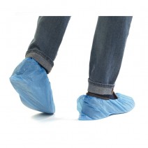 Cubrezapatos PVC Protector Talla Unica Azul 100 uds