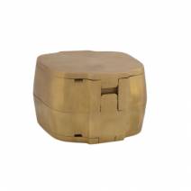 Mufla de Latón Sin Tornillos 1 unidad