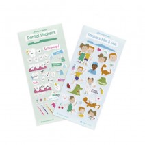 Pegatinas con Relieve de Mia y Gus