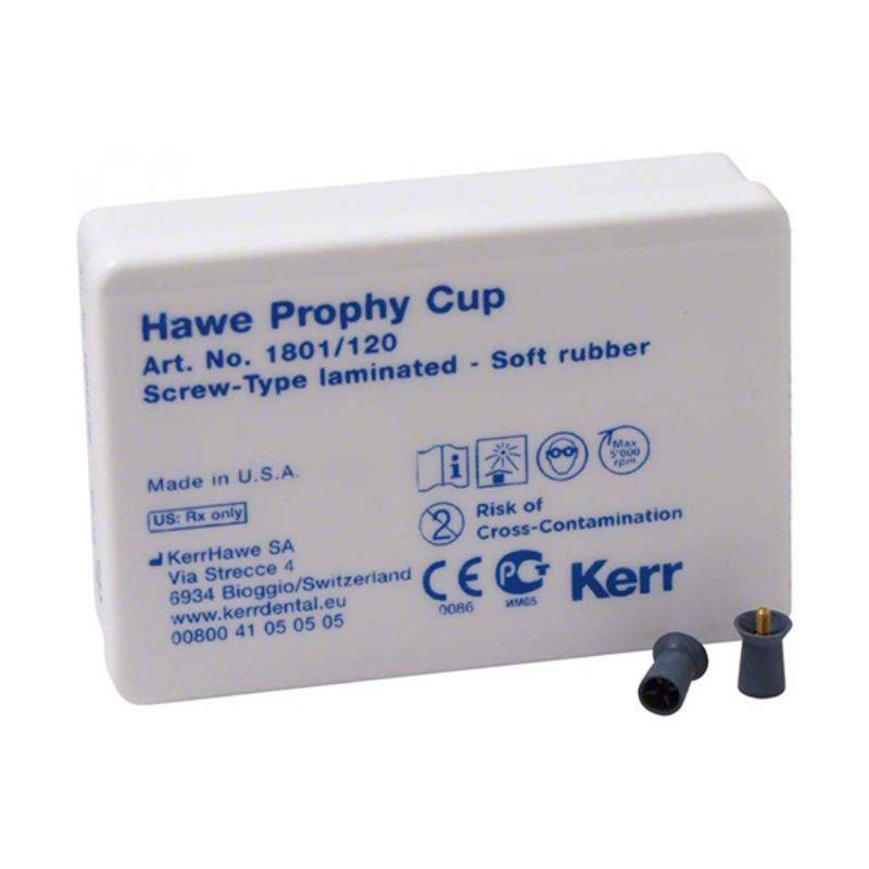 Prophy Cup Copa Profilaxis Blanda Laminada Rosca de Kerr Hawe