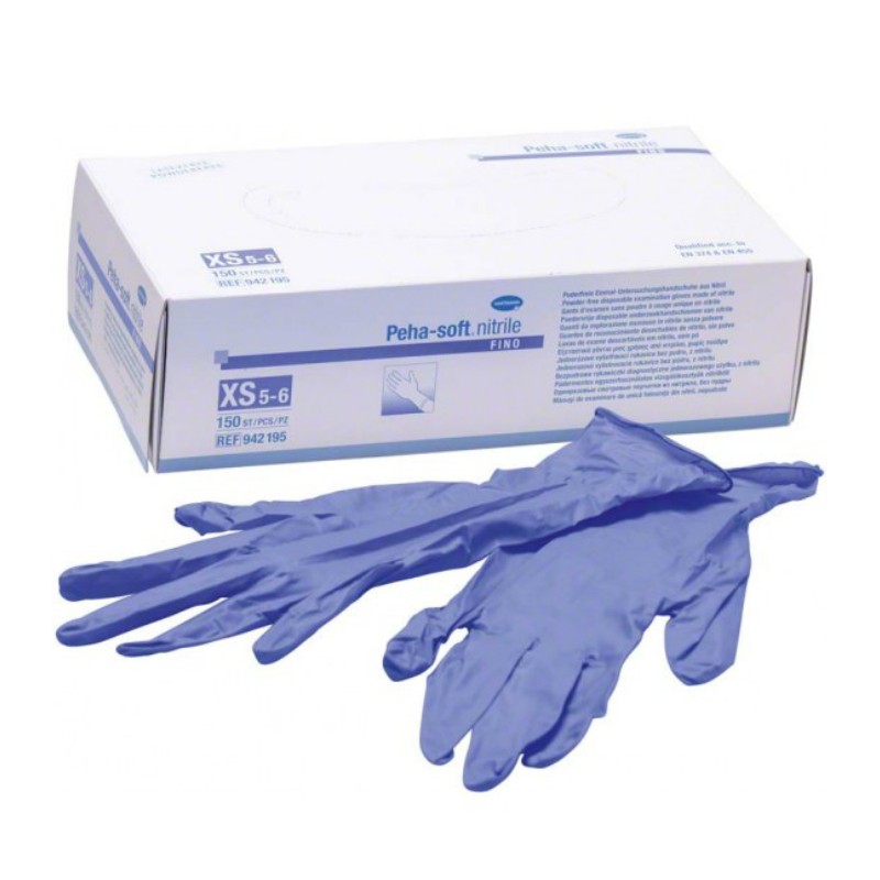 Guantes Peha-Soft Sin Polvo, No 150 uds