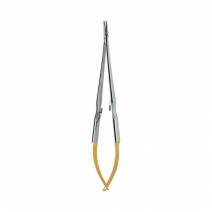 Porta Agujas Curvo LiquidSteel TC 18cm.