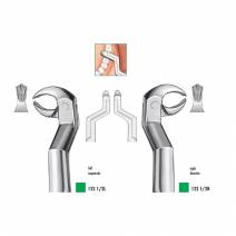 Fórceps de Extracción de Raíces Posterior Set 122 1/2R+L