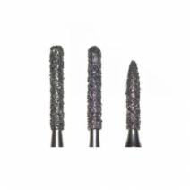 Fresas Diamante Cilindro 014 Reposición + Bandeja 3 uds