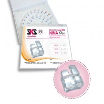 Brackets de Zafiro Nina Plus ROTH 0.22 Reposición 5u.