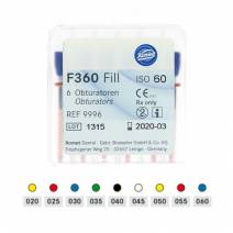 F360 Fill Obturador Caja 6 unidades