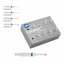 Fresas Cerabur CA Redonda Cerámica Set Intro Fresero 8 uds.