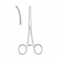 Pinza Hemostática Kocher de Cirugía con Diente 15cm Punta Curva Carl Martin