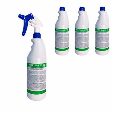Desinfectante Hidroalcóholico de Superficies Mida San 311 PACK 4uds Desinfectante Hidroalcóholico de Superficies Mida San 311 PACK 4uds