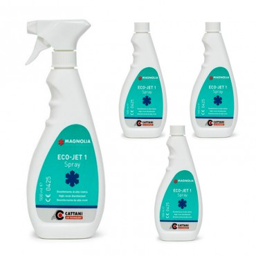 Eco-Jet 1 Spray Desinfectante Superficies 500 ml. Eco-Jet 1 Spray Desinfectante Superficies 500 ml.