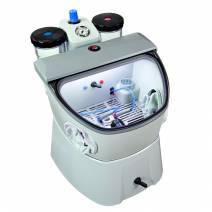 Chorreadora de Arena Eclipse II-T Cabina ABS y Pistola Estática