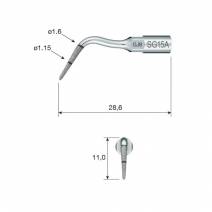 Punta Ultrasonidos Preparación de Implantes VarioSurg Diamante 1 unidad