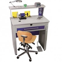 Mesa de Trabajo Metálica 1 Puesto para Repasado