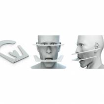 Regla de Fox para Articulador Facial Arquímedes