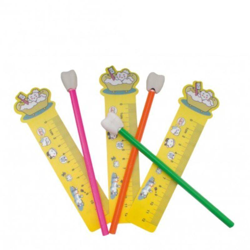 Set con Goma Borrar y Regla 20 unidades de Bader