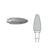 Fresa Carburo H251GSQ.104.060 Acrílicos Blandos 5 uds