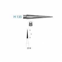 Fresa Carburo FG H135.314.014 Clínica Acabado 5 uds