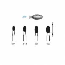 Fresa Diamante 379.314 FG Clínica Huevo 5 uds