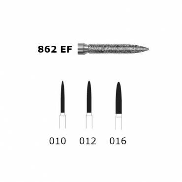 Fresa Diamante 862EF.314 Clínica FG Llama 5 uds Fresa Diamante 862EF.314 Clínica FG Llama 5 uds